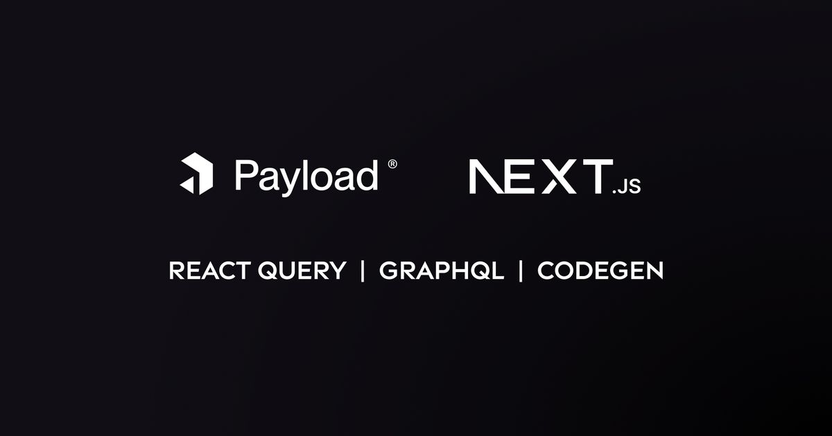 GraphQL Codegen with Payload in Nextjs — nouance.io cover image