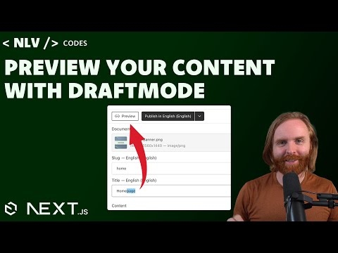 How to Enable Next.js Draft Mode