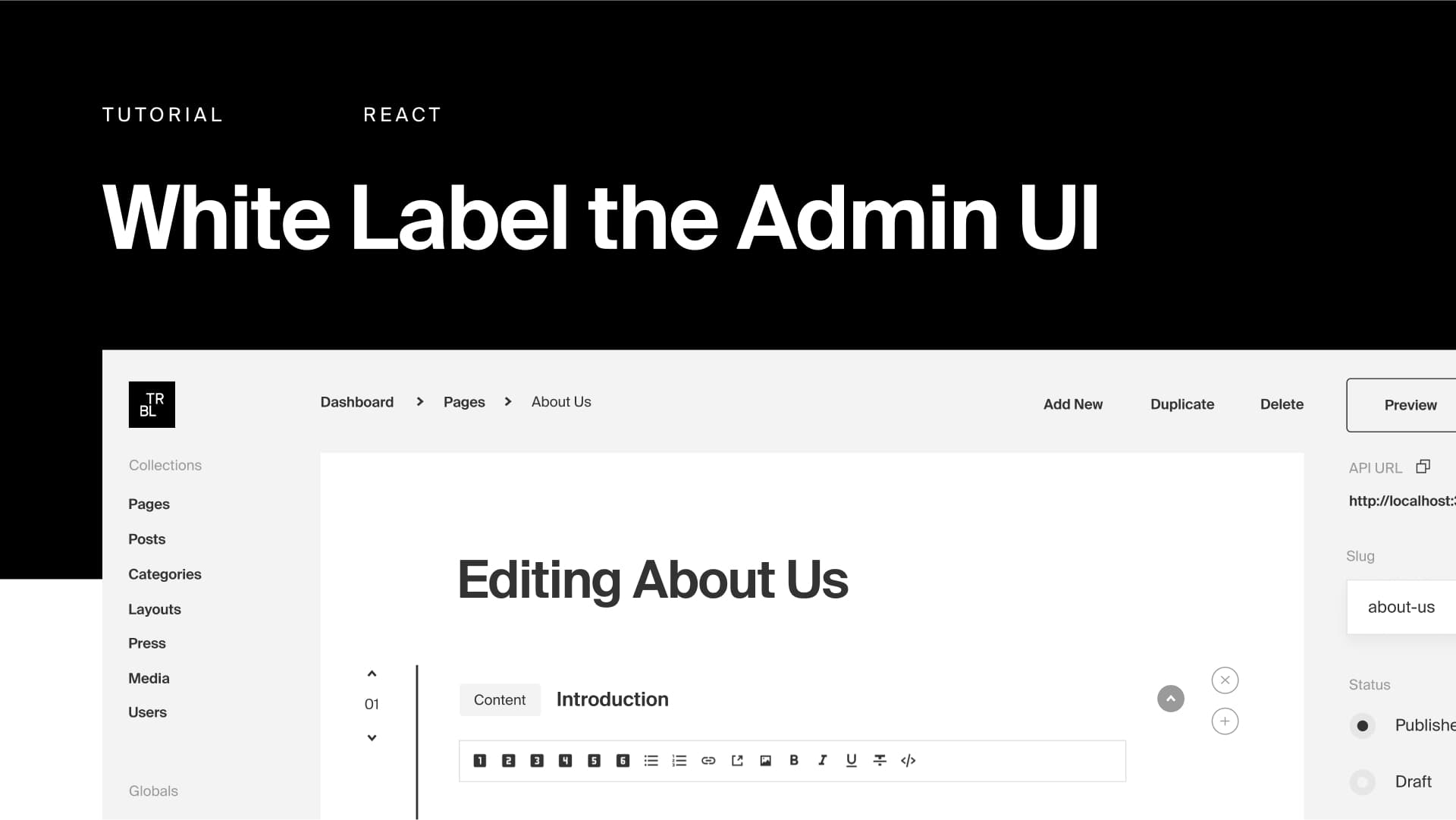 White Label the Admin UI | Blog | Payload CMS cover image