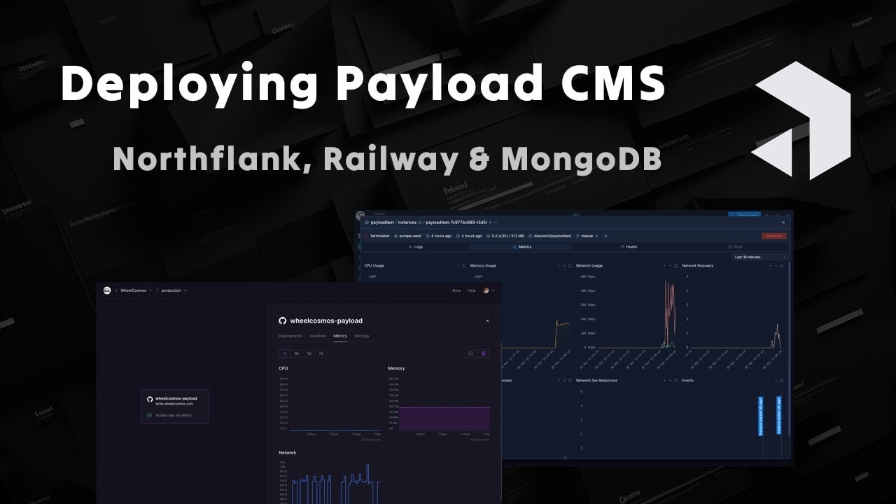 Deploying Payload CMS - Northflank, Railway and MongoDB cover image