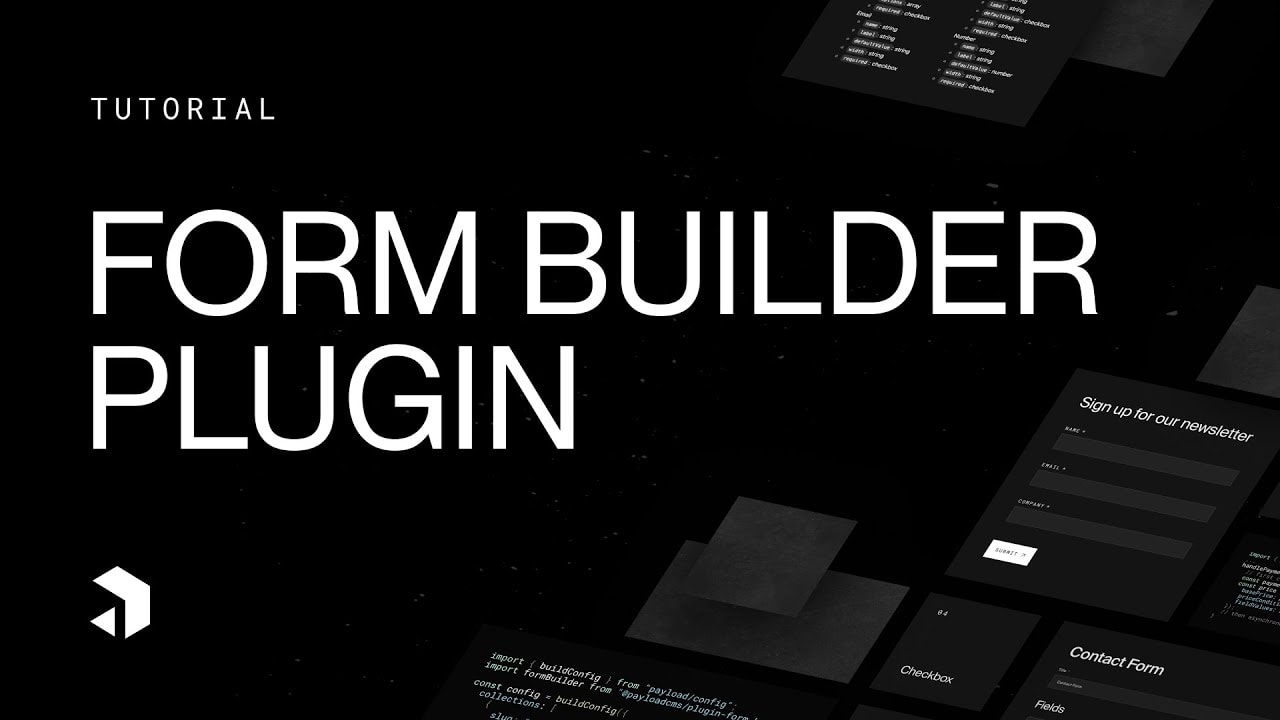 Overview of the Payload Form Builder Plugin cover image