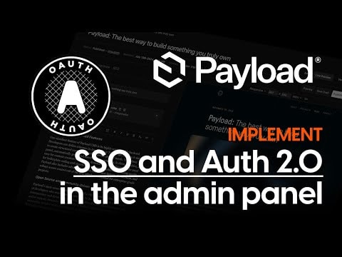 Implementing OAuth Google Login in Payload 3.0 Admin Panel