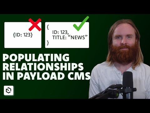 Why Payload CMS Relationships Return String or Number (And How to Fix It)
