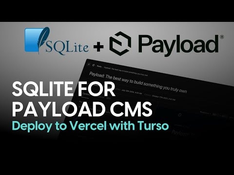 Setting Up Payload CMS with SQLite: A Simple Database Solution