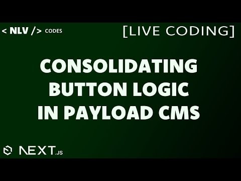 Consolidating Button Logic [LIVE CODING]